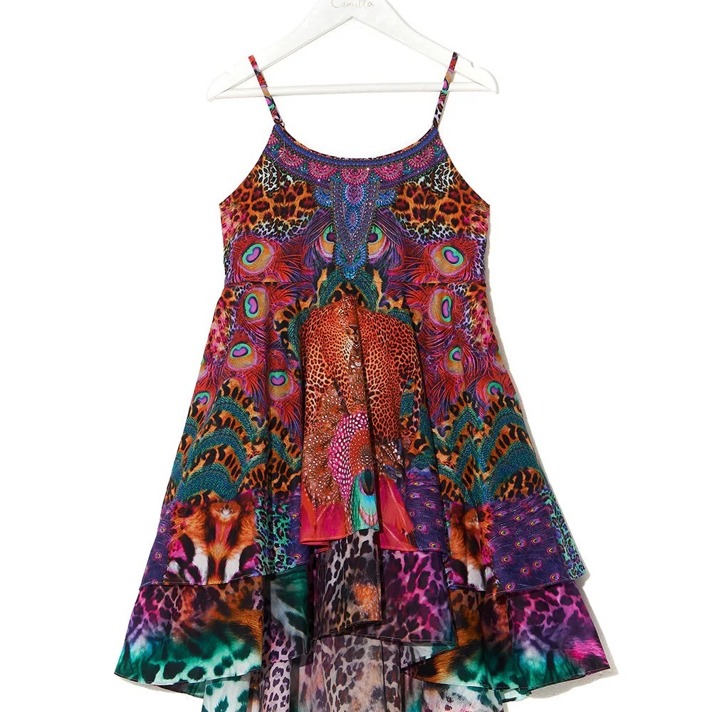 Vibrant Multicolor Milla by Camilla Animal Print Dress